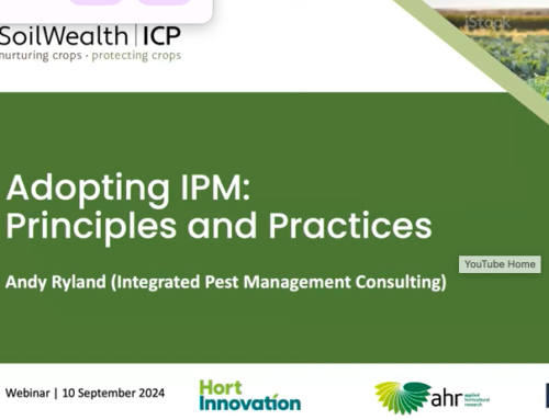 Adopting IPM – Principles & Practices