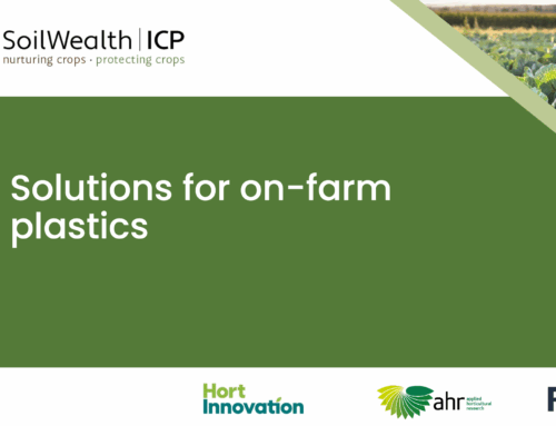 Solutions for on-farm plastic waste