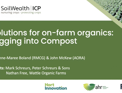 Solutions for on-farm organics: Digging into compost